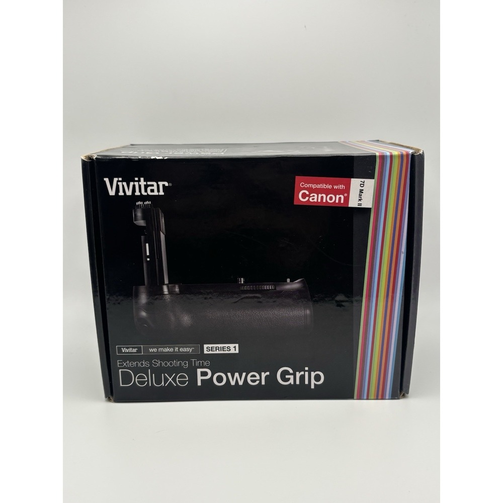 Vivitar Deluxe Power Grip‎ for Canon 7D Mark II  #VIV-PG-7DMII  NIB